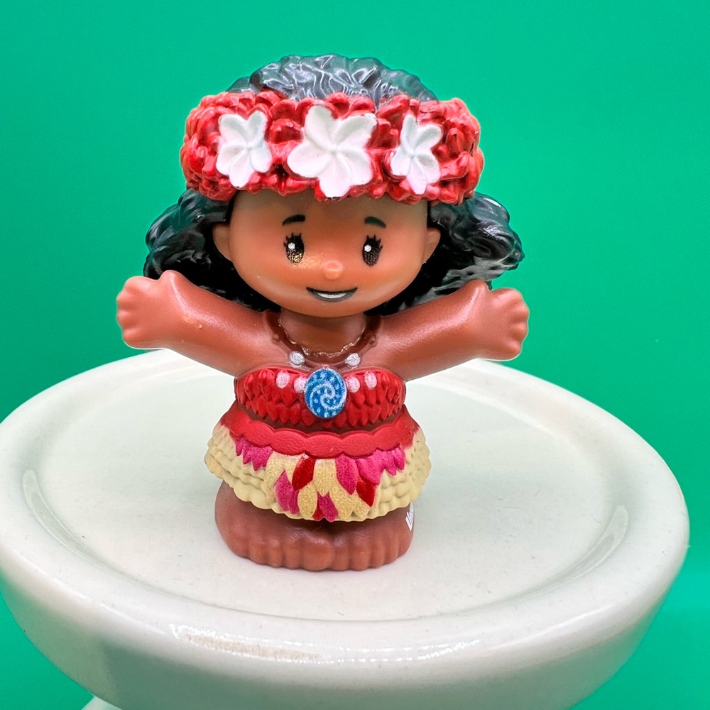 Fisher Price Little People Disney Moana Island Princess Figure Tropical Flower